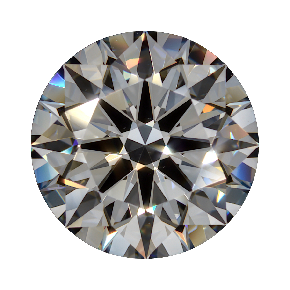 1.54 D VS1 BG Deluxe Lab Round still