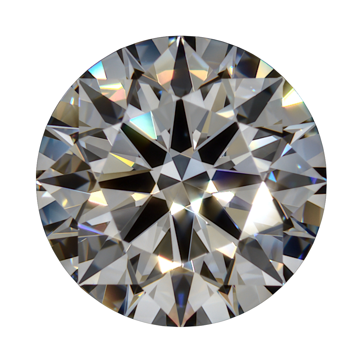 1.64 E VVS1 BG Deluxe Lab Round still