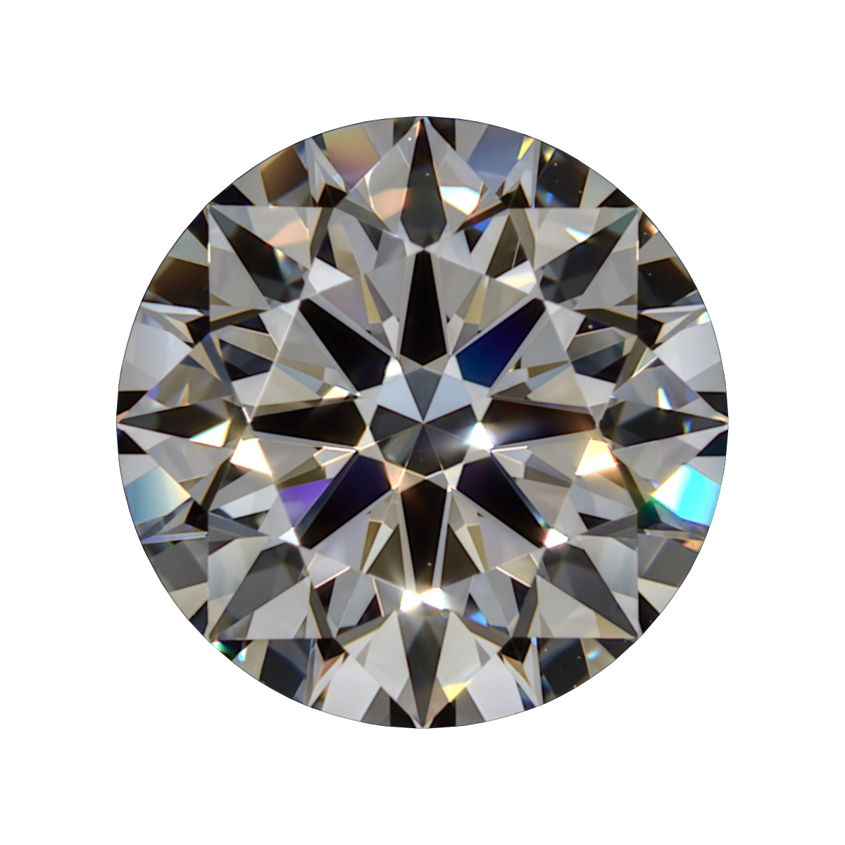 1.21 E VVS2 BG Deluxe Lab Round still