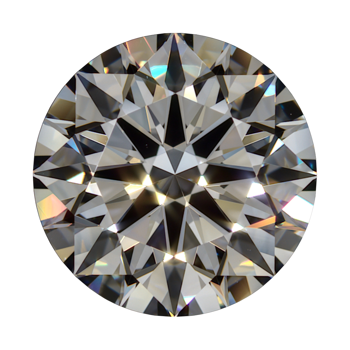 1.72 E VVS2 BG Deluxe Lab Round still