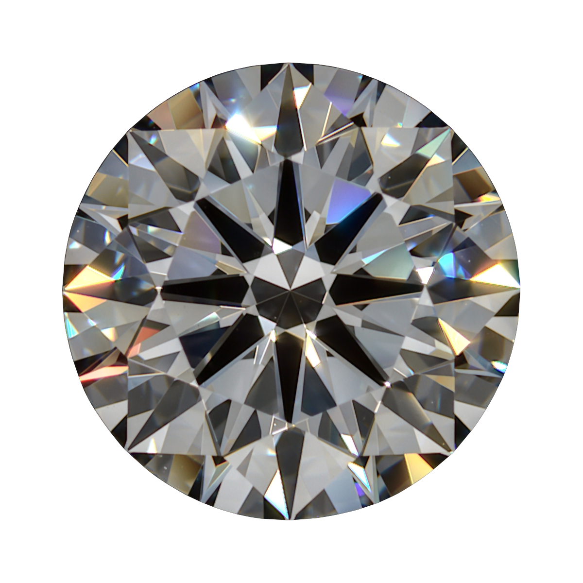1.52 F VVS2 BG Premium Lab Grown Round Round still