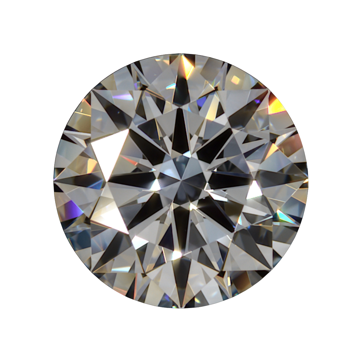 1.1 D VVS1 Premium Lab Grown Round still