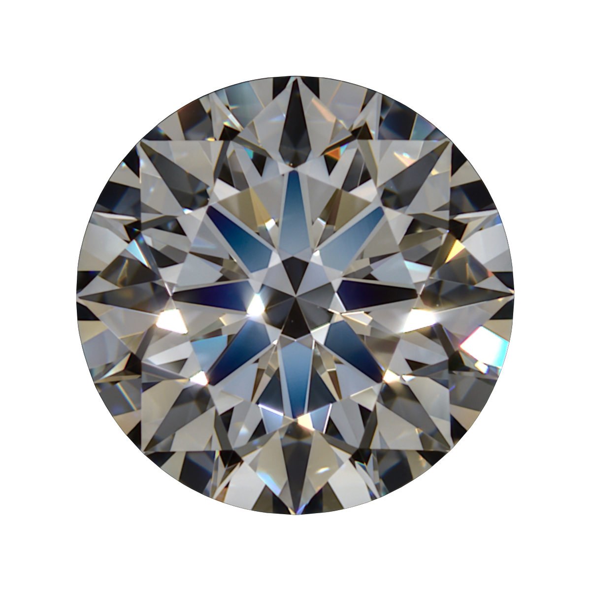 1.32 D VVS1 Premium Lab Grown Round still