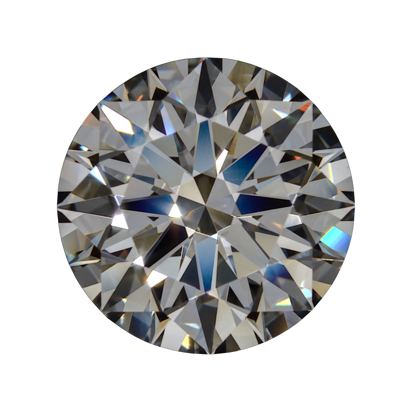 2.07 E VVS2 Premium Lab Grown Round still