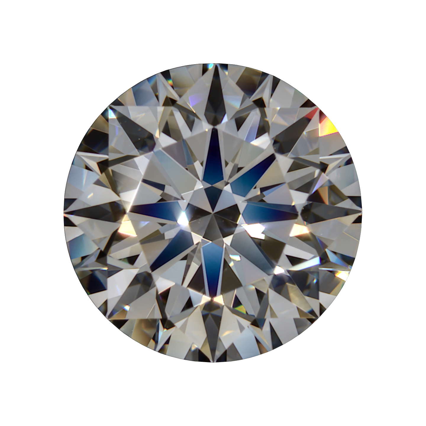 1.90 D VS1 Premium Lab Round still