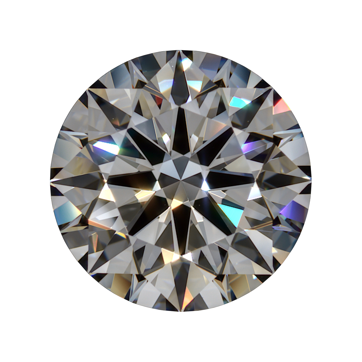 2.08 D VS1 Premium Lab Grown Round still