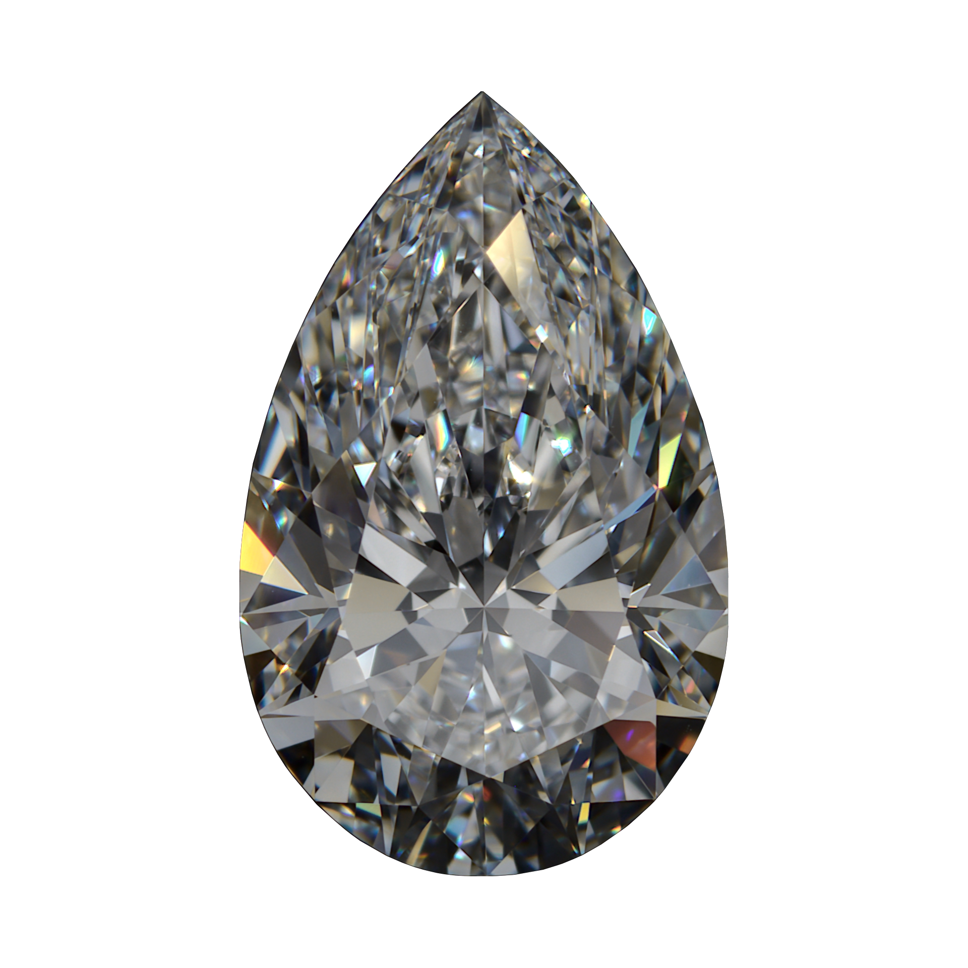 2.7 D VVS2 Premium Lab Pear Shape still