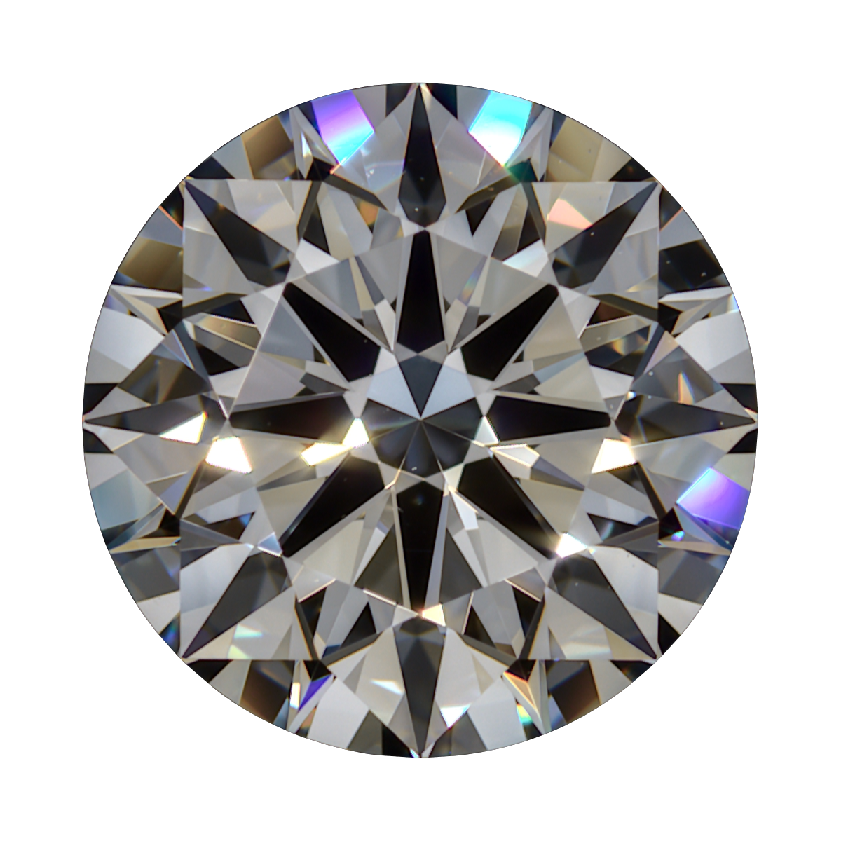 1.67 D VVS1 Premium Lab Grown Round still