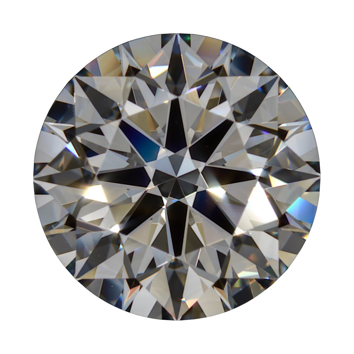 1.7 D VVS2 Premium Lab Round still