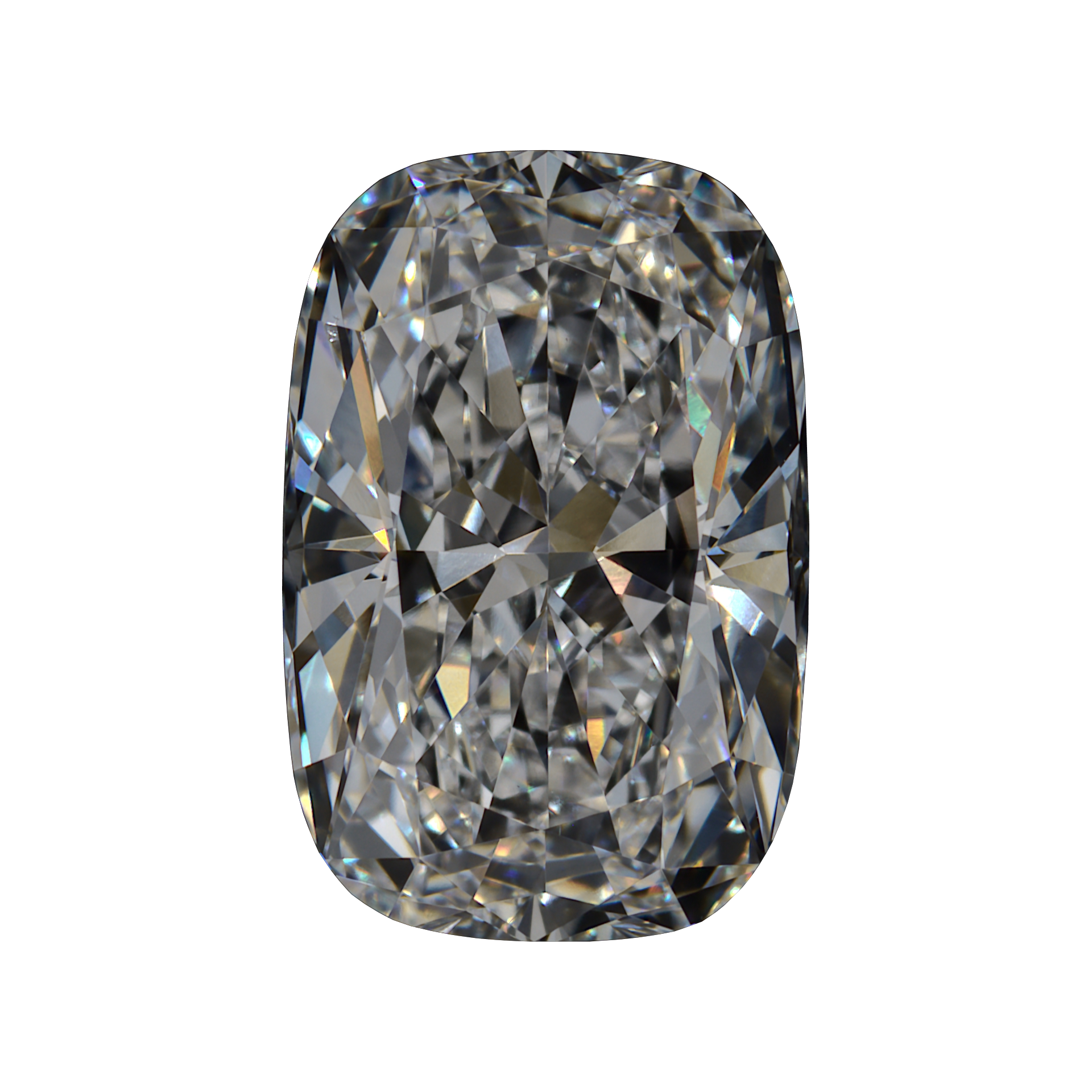 3.02 D VVS2 BG Premium Lab Elongated Cushion still