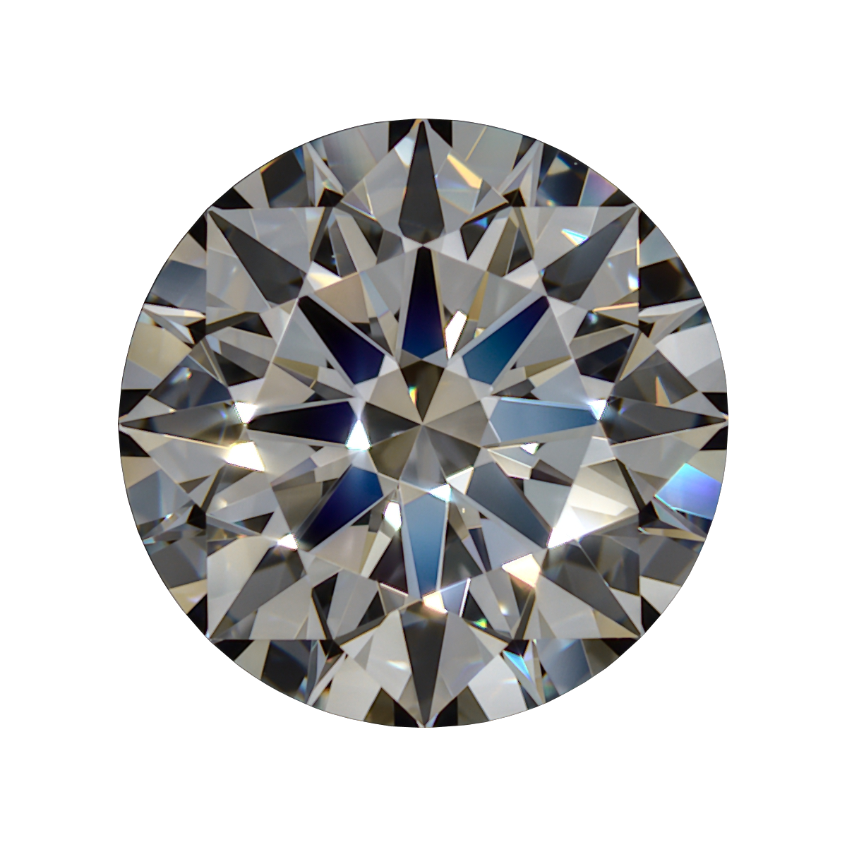 1.18 D VVS1 Premium Lab Grown Round still