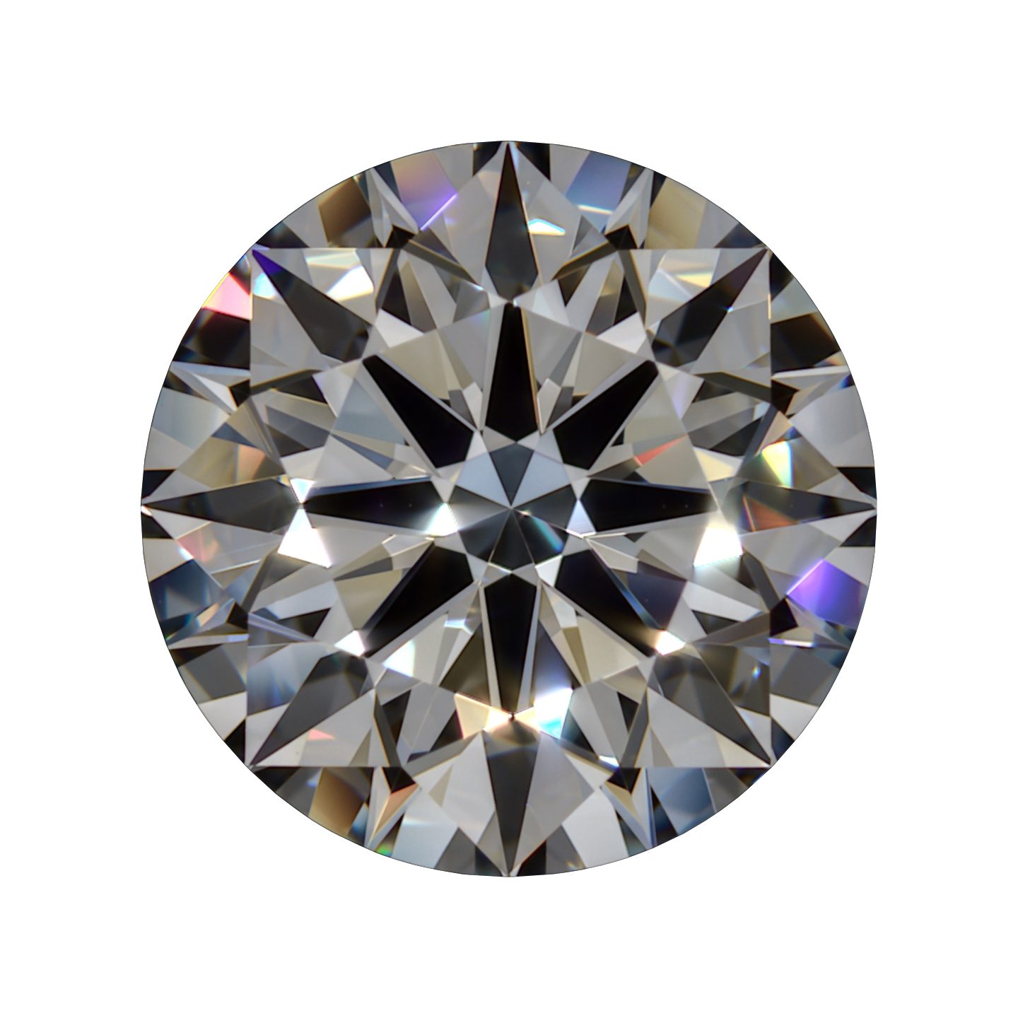 2.09 D VS1 Premium Lab Grown Round still