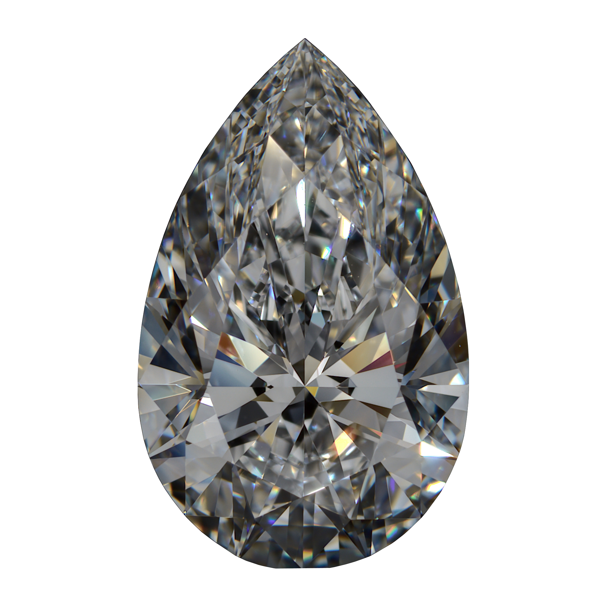 4.03 D VVS1 Premium Lab Pear Shape still