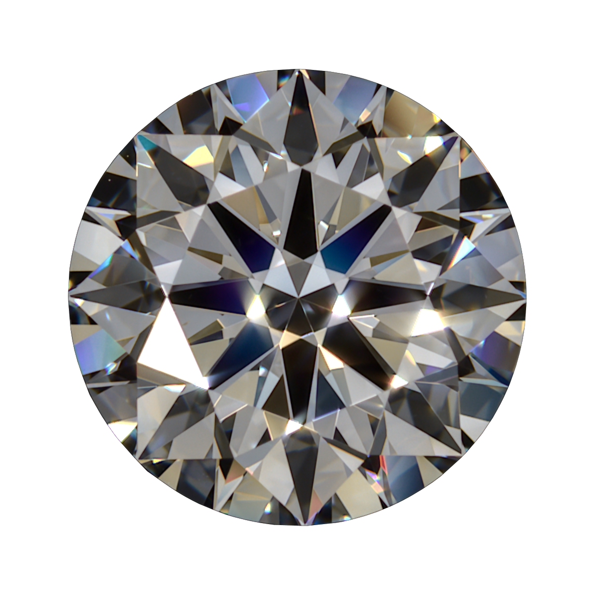 1.46 D VS1 Premium Lab Grown Round still