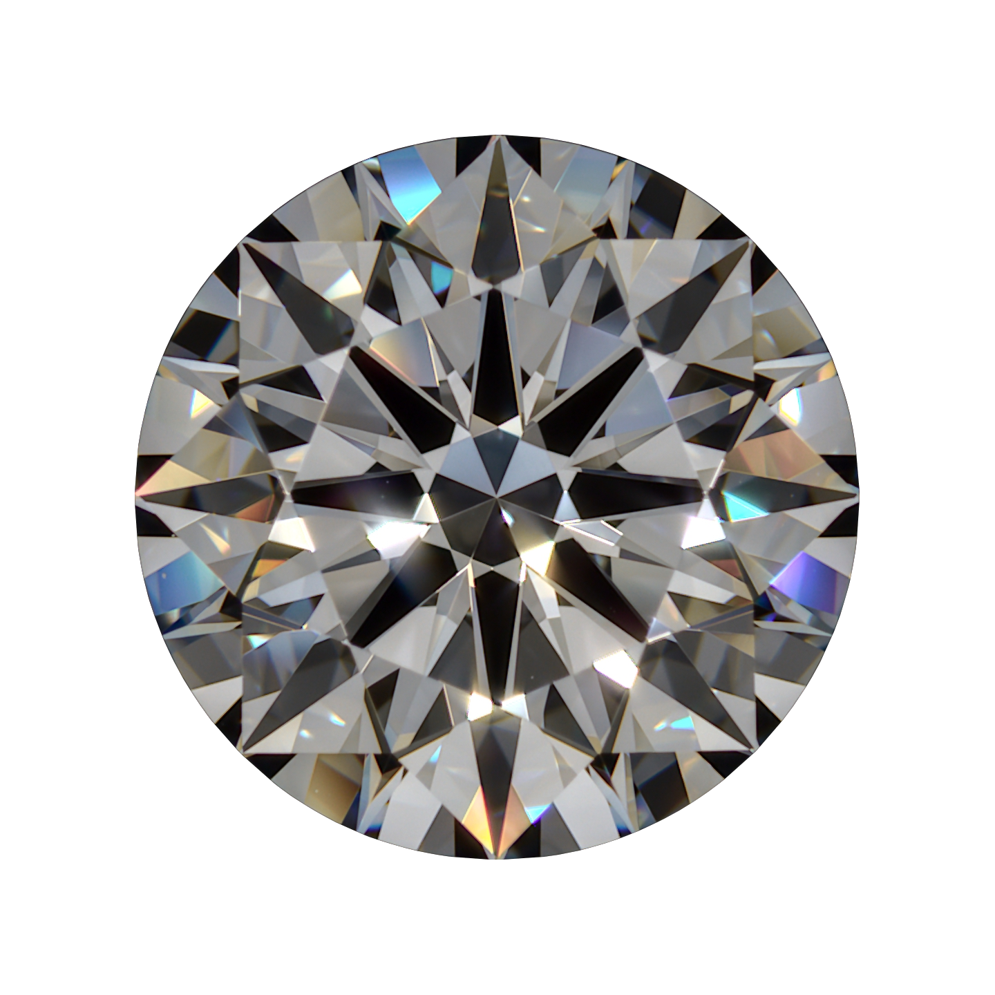 2.1 D VVS2 Premium Lab Grown Round still