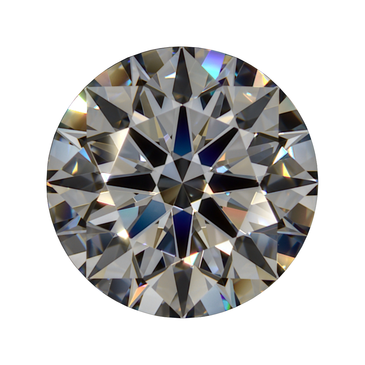 1.32 D VVS1 Premium Lab Grown Round still