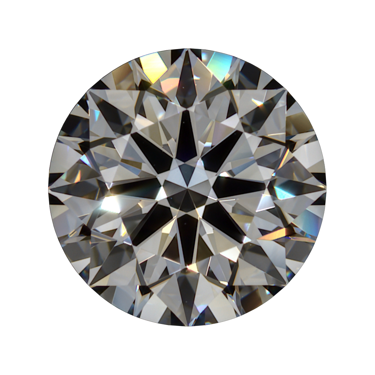 1.31 D VVS1 Premium Lab Grown Round still