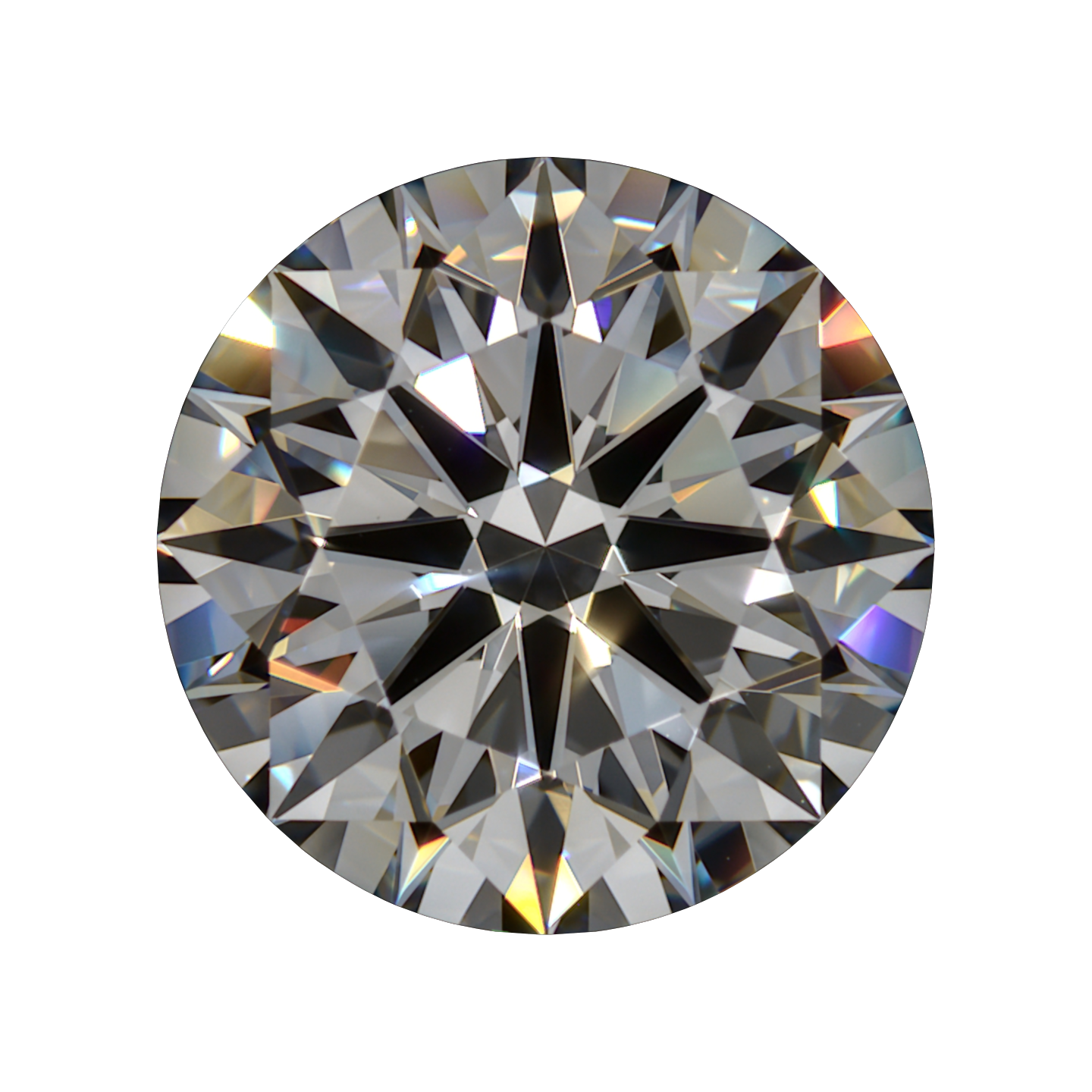 2.01 D VVS1 Premium Lab Grown Round still