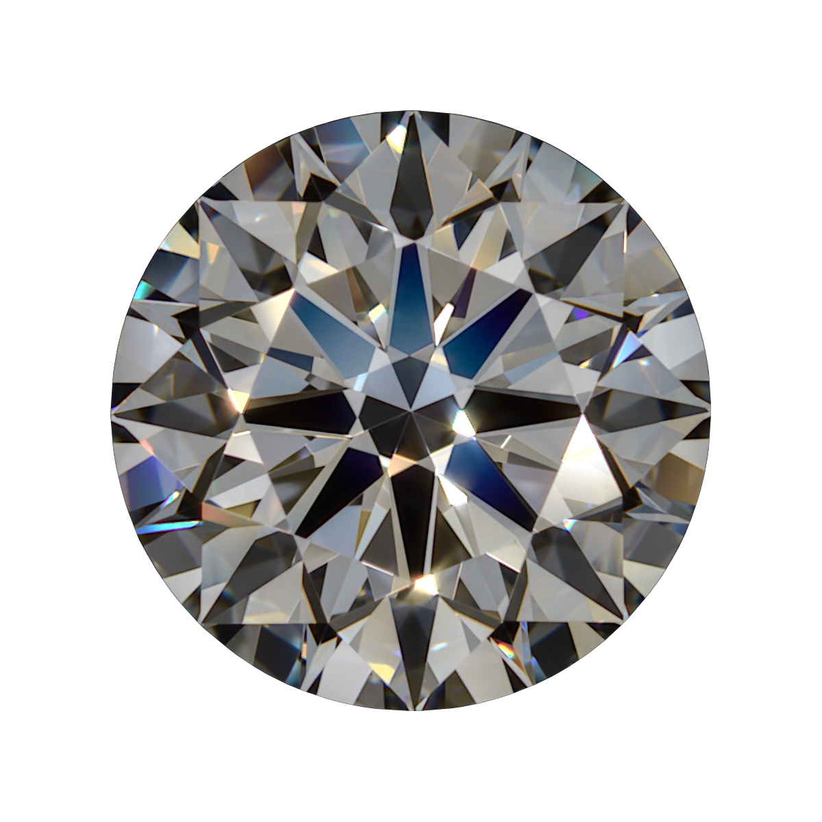 1.27 D VVS1 Premium Lab Grown Round still