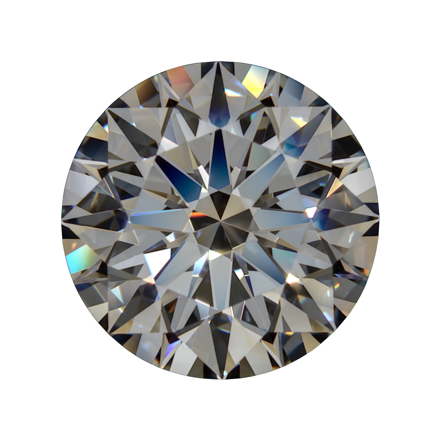 2.07 D VVS1 Premium Lab Grown Round still