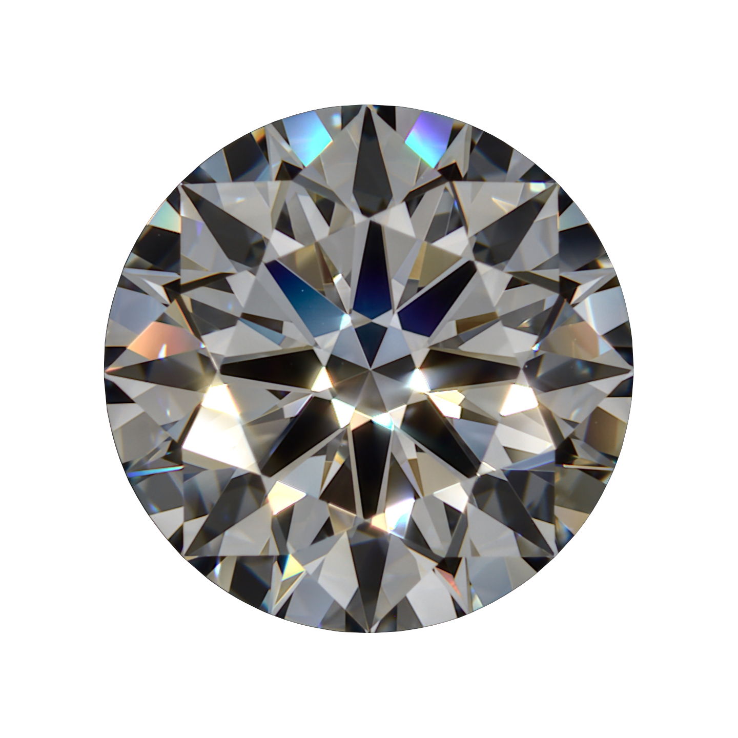 2.03 D VS1 Premium Lab Grown Round still