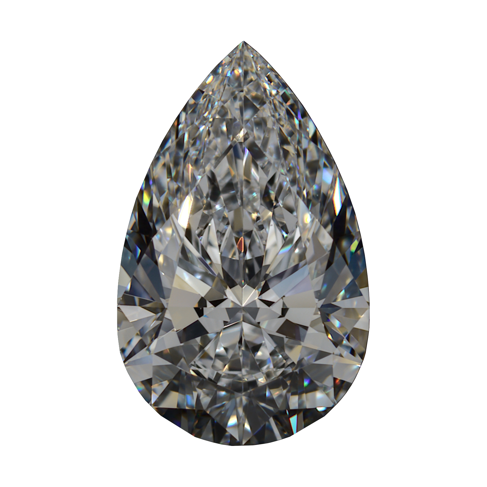 1.63 D VVS1 Brian Gavin Premium Lab Pear still
