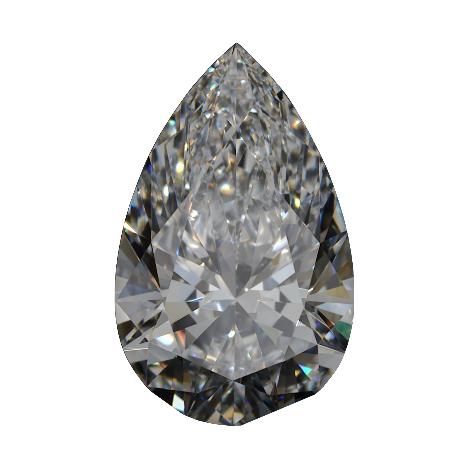 1.57 D VVS1 Premium Lab Pear Shape still