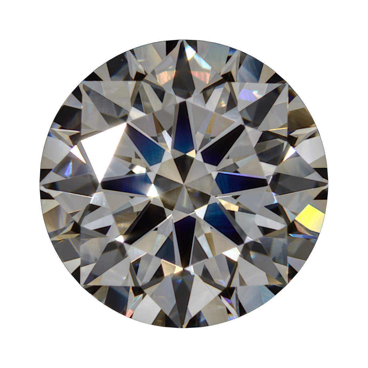 1.55 E VVS2 BG Premium Lab Grown Round Round still