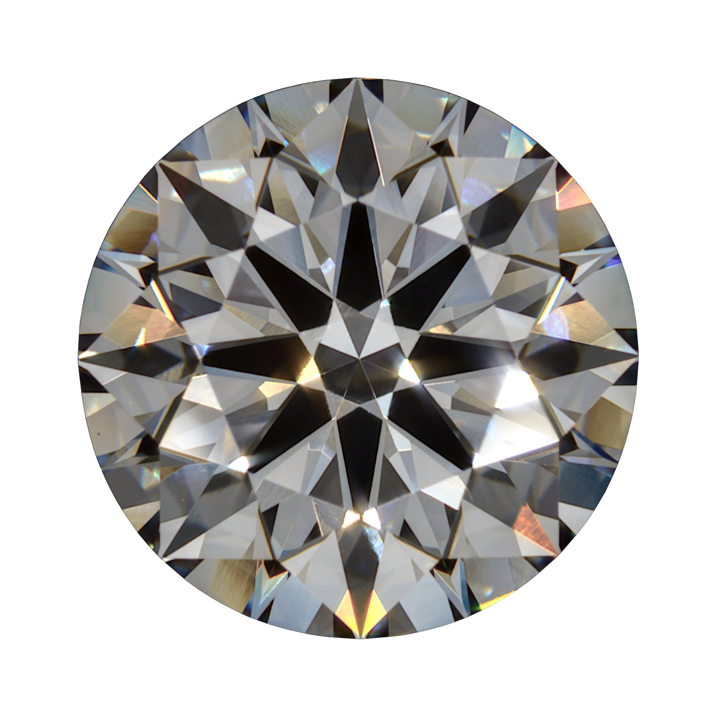 2.61 E VVS2 Brian Gavin Premium Lab Round - Grown in the USA still