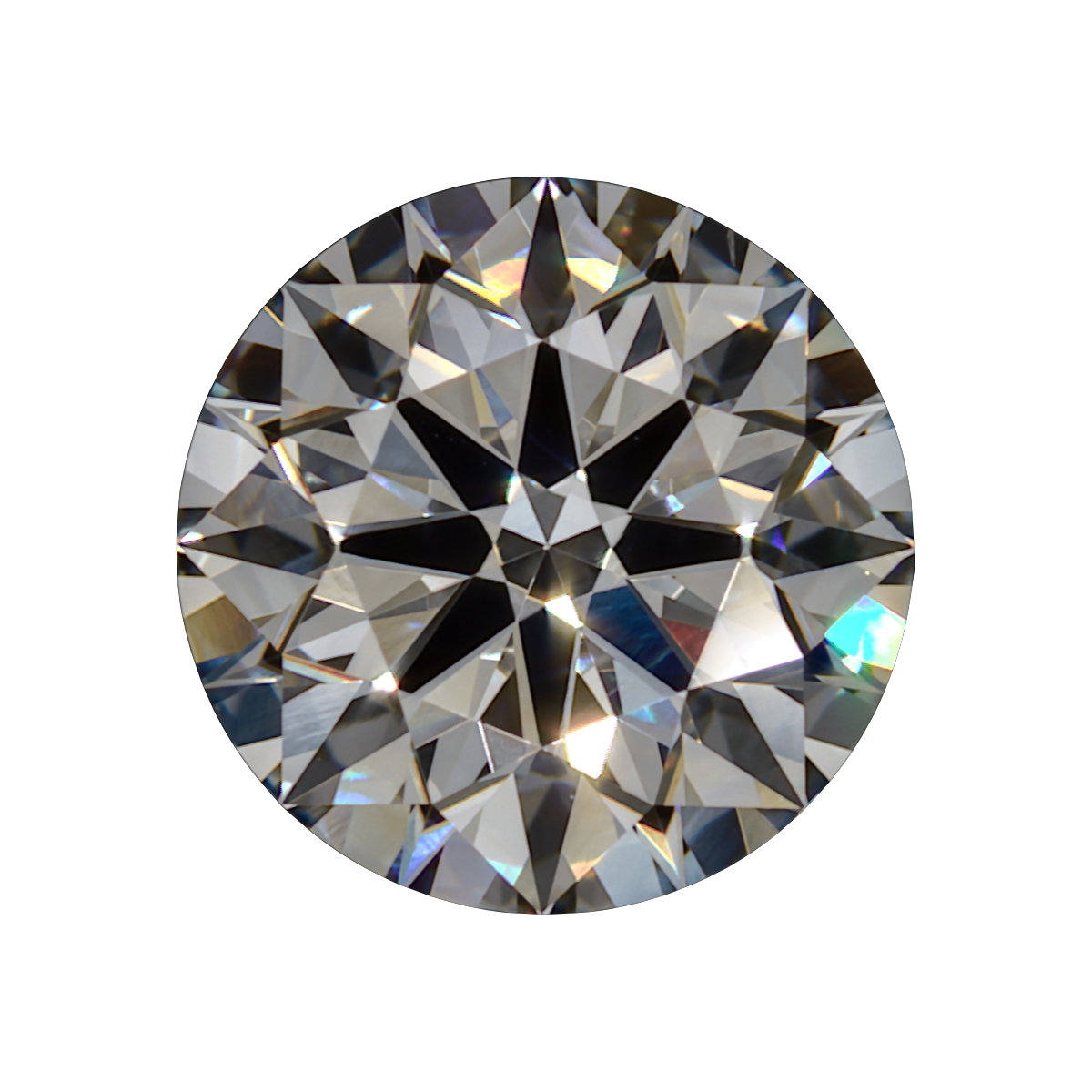 0.99 D VS2 BG Premium Lab Round Diamond - Grown in the USA still