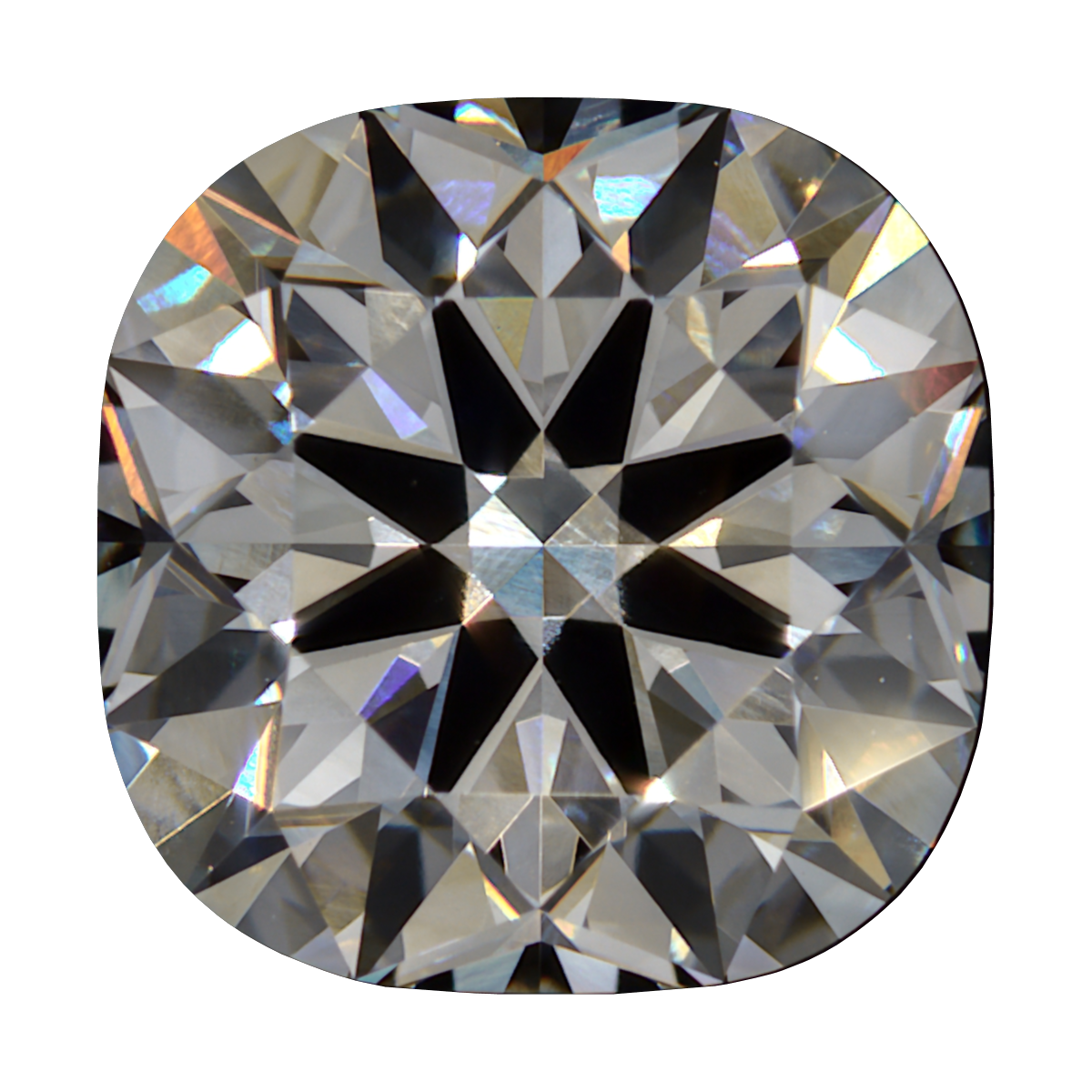 2.20 F VS1 BG Premium Lab Cushion - Grown in the USA still