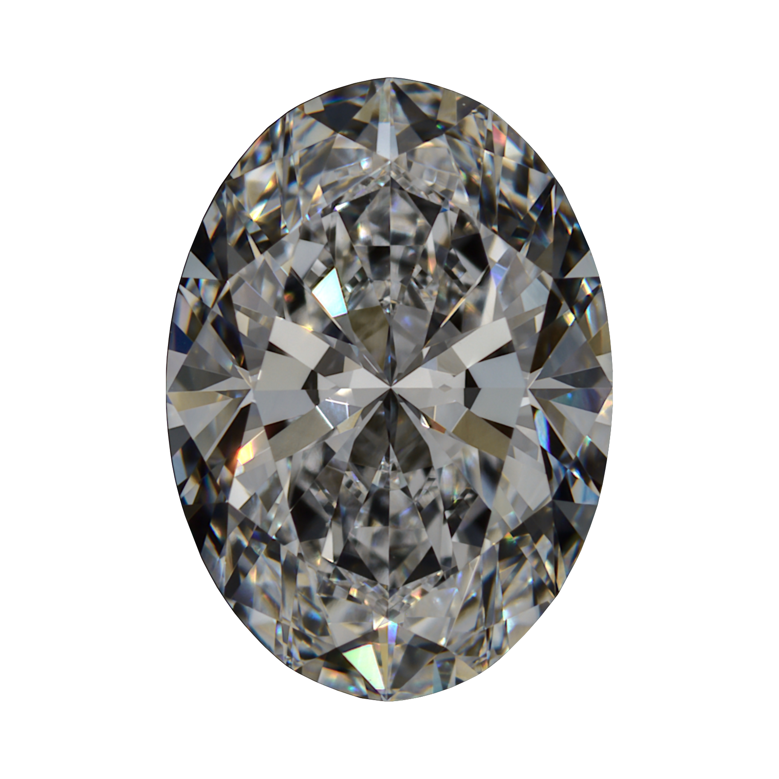 2.02 D VS1 BG Premium Lab Oval - Grown in the USA still