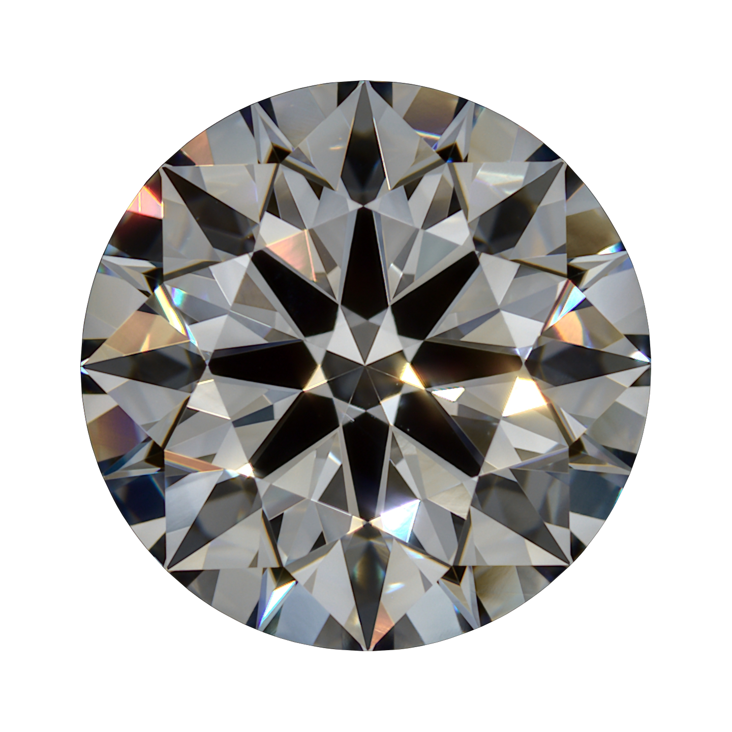 2.61 D VVS2 BG Premium Lab Round Diamond - Grown in the USA still
