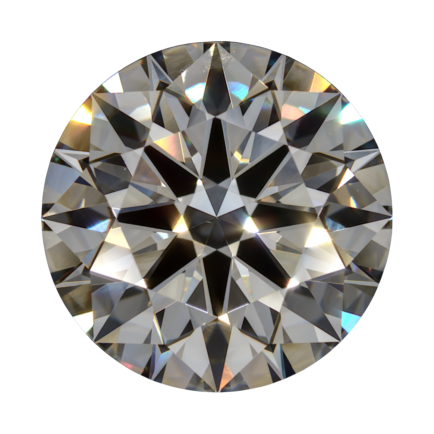 2.86 F VS2 BG Premium Lab Round Diamond - Grown in the USA still