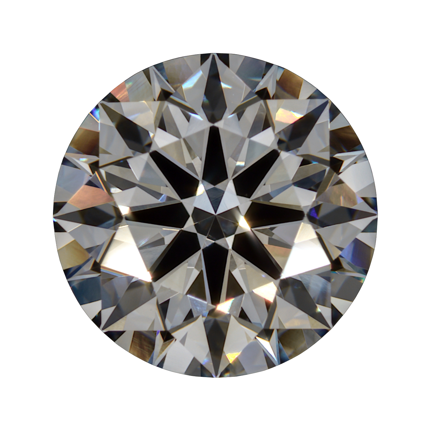 2.35 E VS1 BG Premium Lab Round Diamond - Grown in the USA still