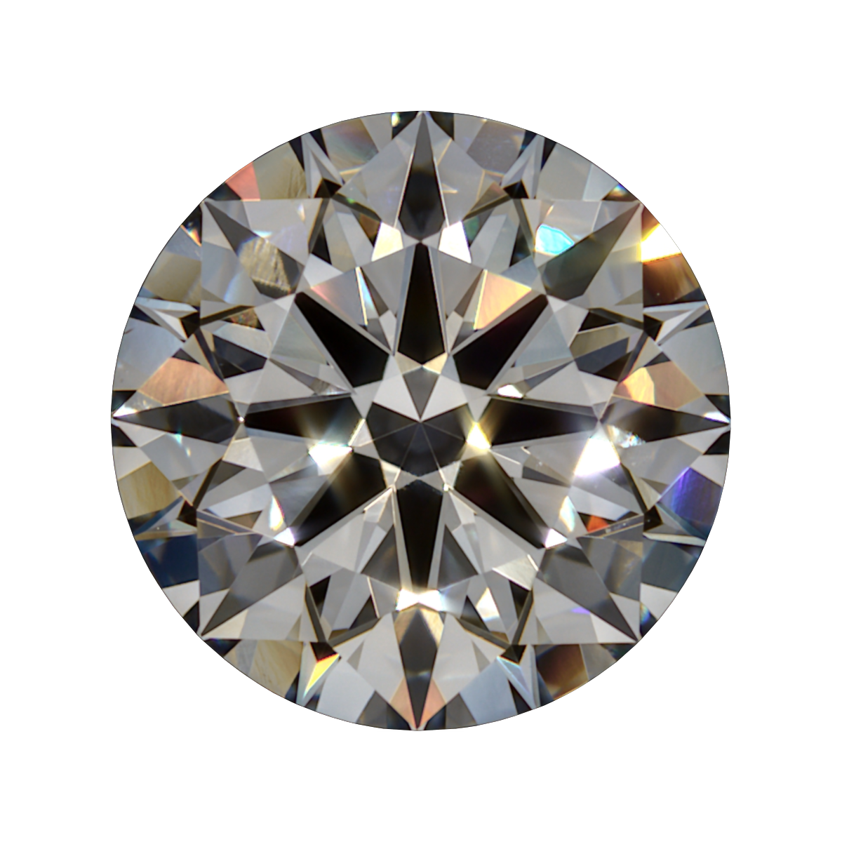1.27 E VS2 BG Premium Lab Round Diamond - Grown in the USA still