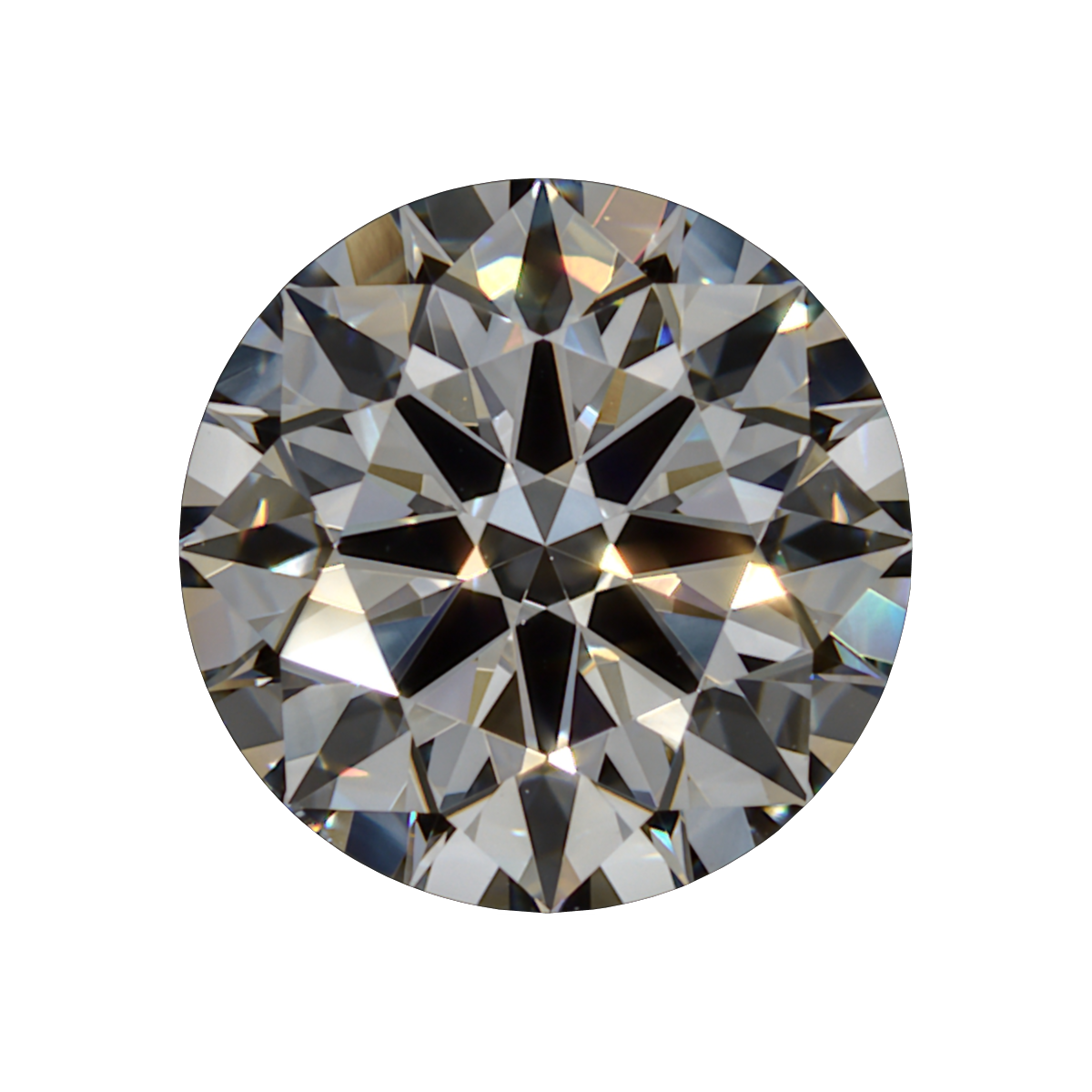 0.97 E VS2 Brian Gavin Premium Lab Round - Grown in the USA still