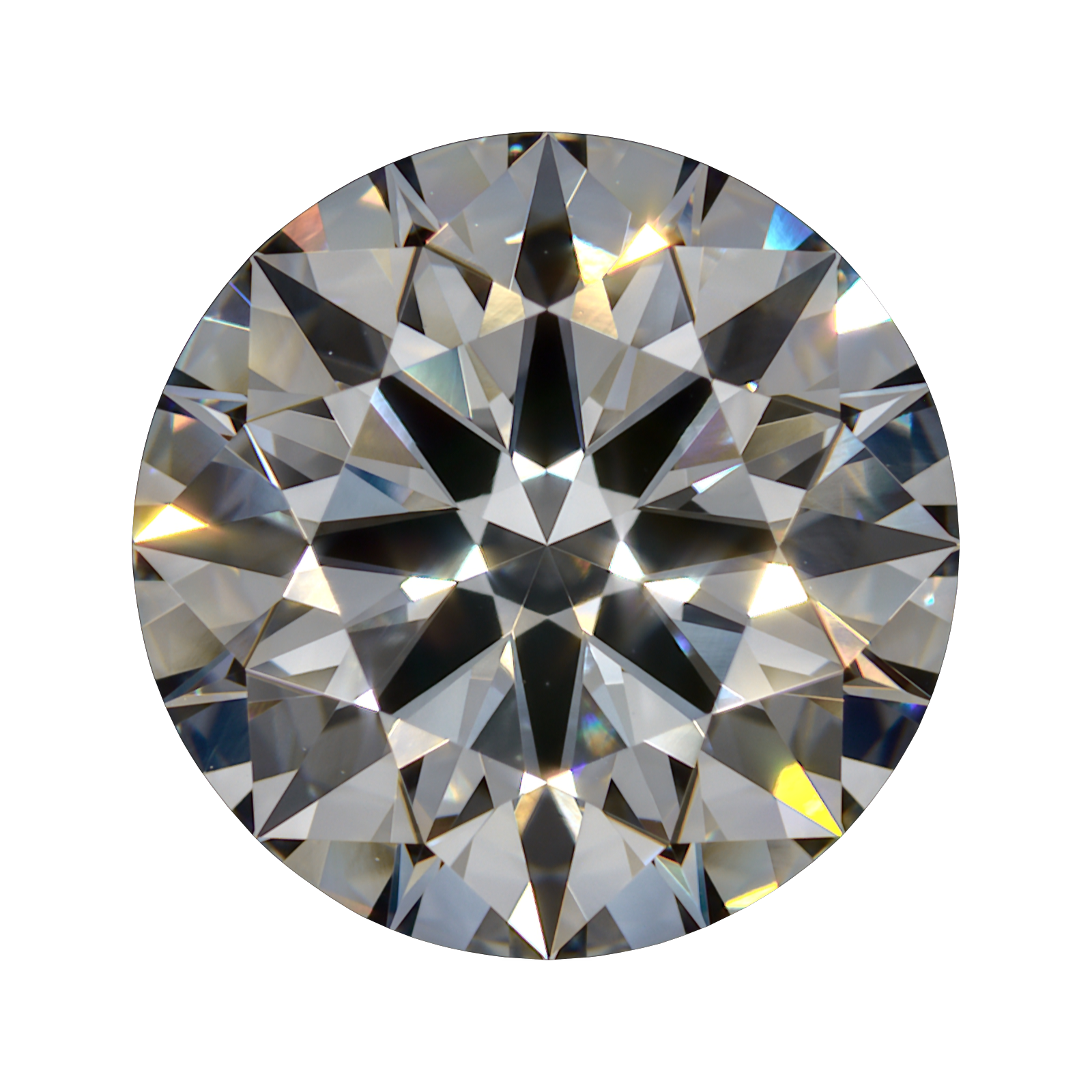 3.17 D VVS2 Brian Gavin Premium Lab Round - Grown in the USA still