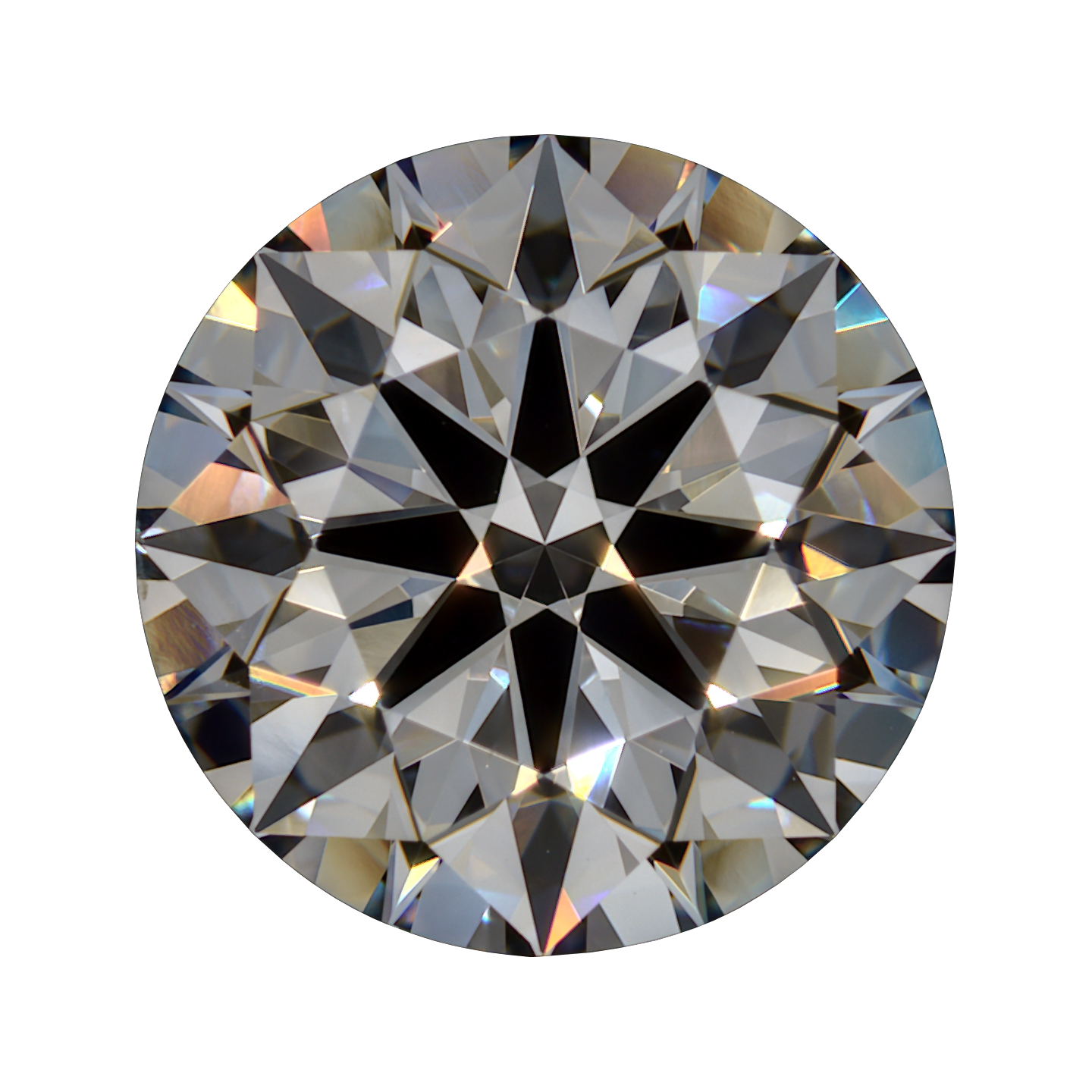 2.34 D VS2 BG Premium Lab Round Diamond - Grown in the USA still