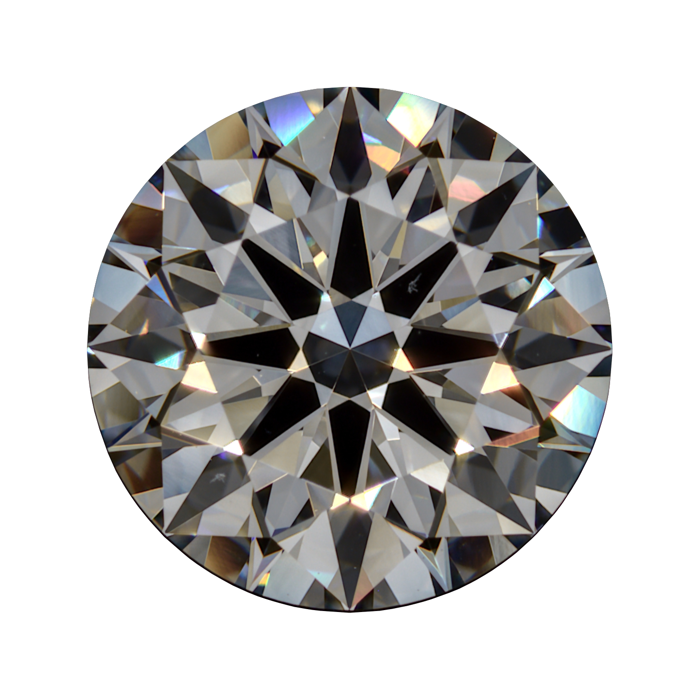 2.31 E VVS2 BG Premium Lab Round Diamond - Grown in the USA still