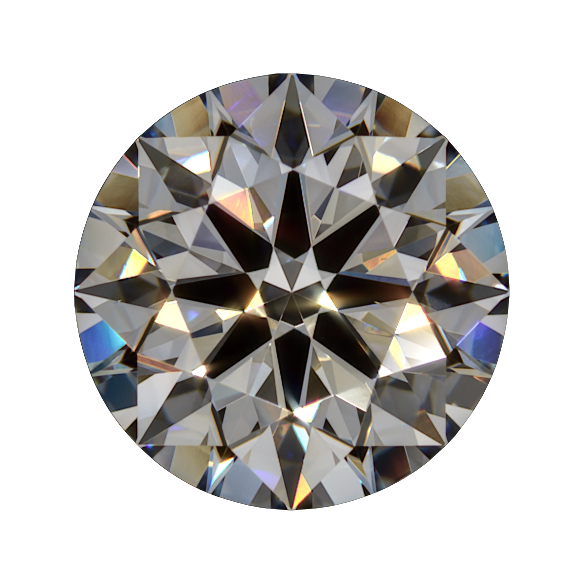 1.32 D VS1 Premium Lab Grown Round still