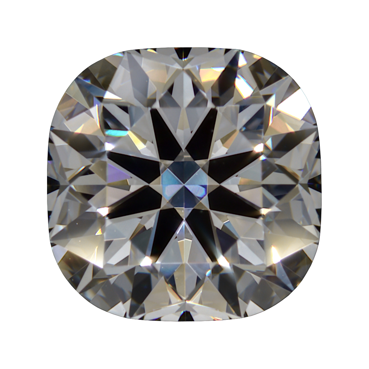 1.67 D VVS2 BG Premium Lab CVD Cushion still