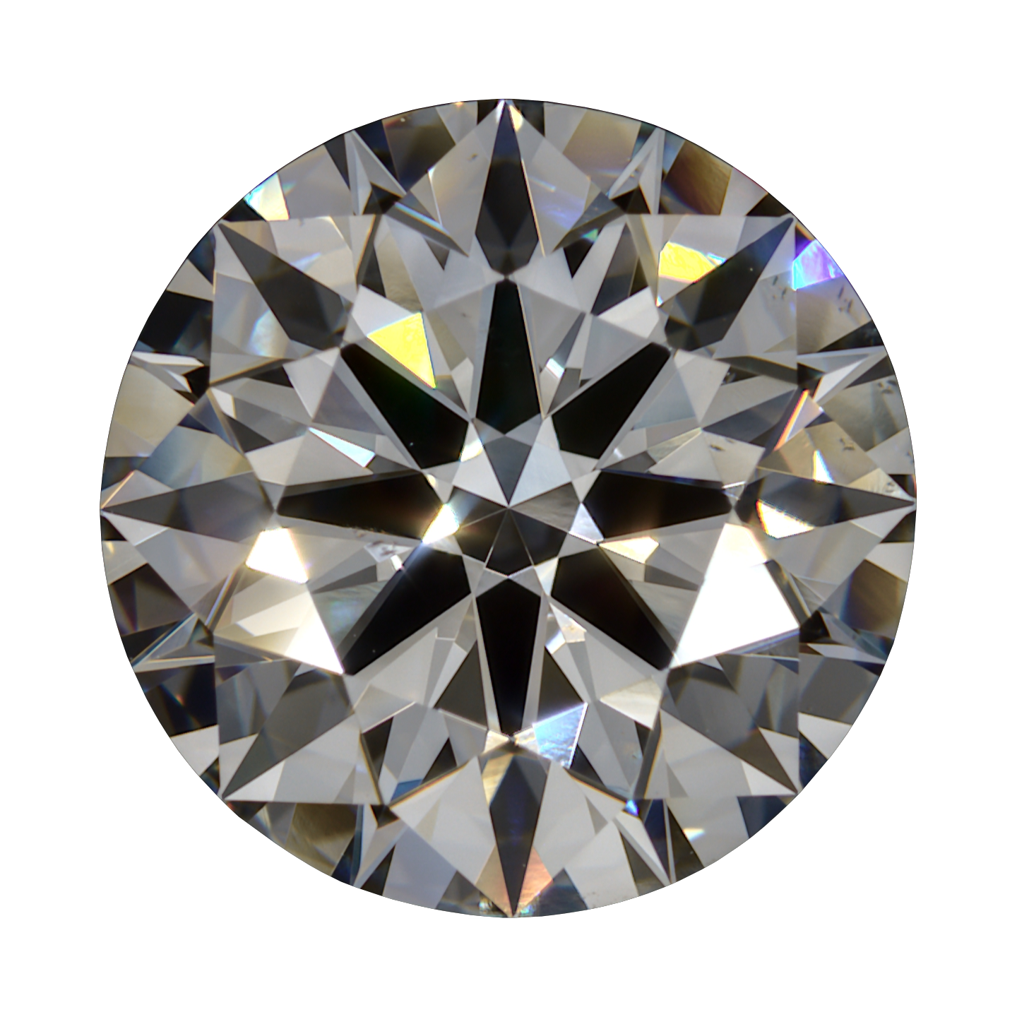 2.78 E VS2 BG Premium Lab Round Diamond - Grown in the USA still