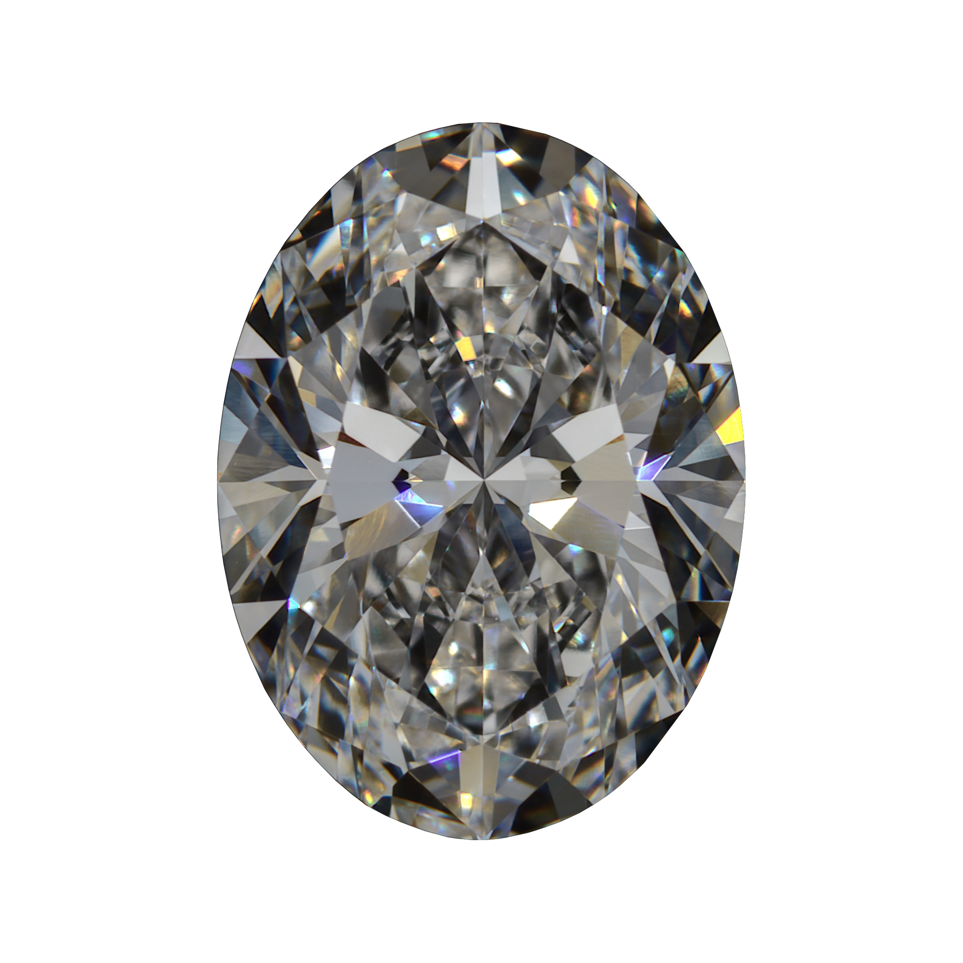 3.05 E VVS2 Brian Gavin Premium Lab Oval - Grown in the USA still