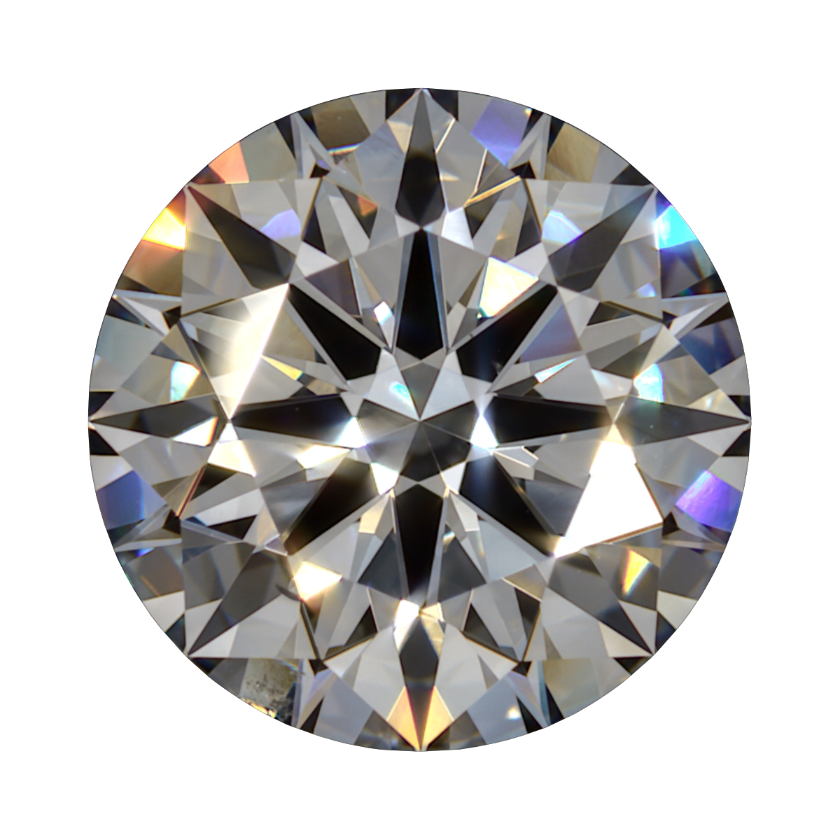 1.54 E SI1 BG Premium Lab Round Diamond - Grown in the USA still