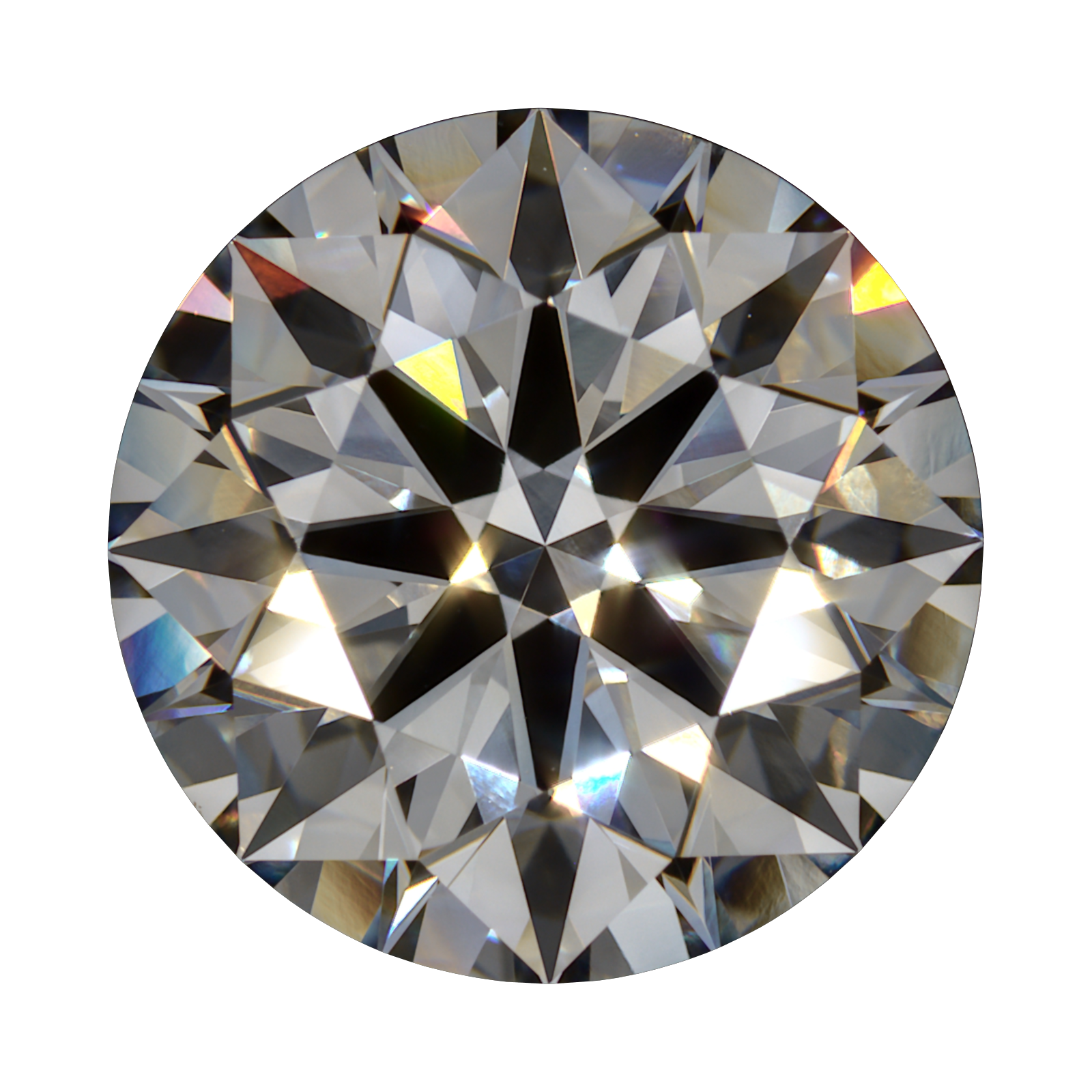 3.89 E VS1 Brian Gavin Premium Lab Round - Grown in the USA still