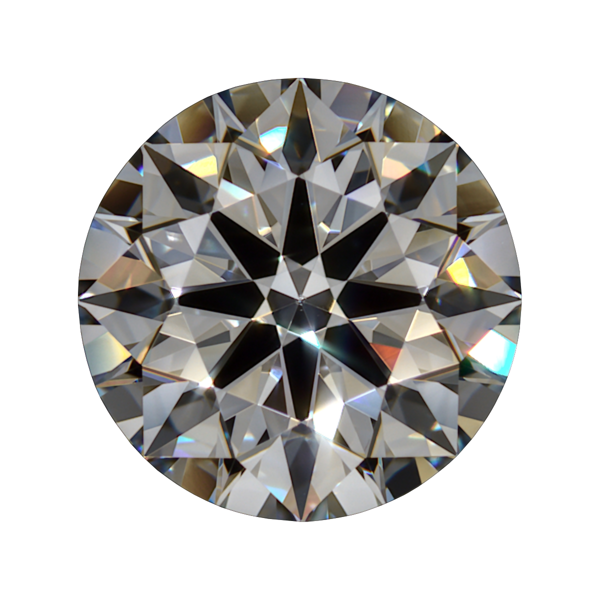 1.29 D VS1 BG Premium Lab Round Diamond - Grown in the USA still