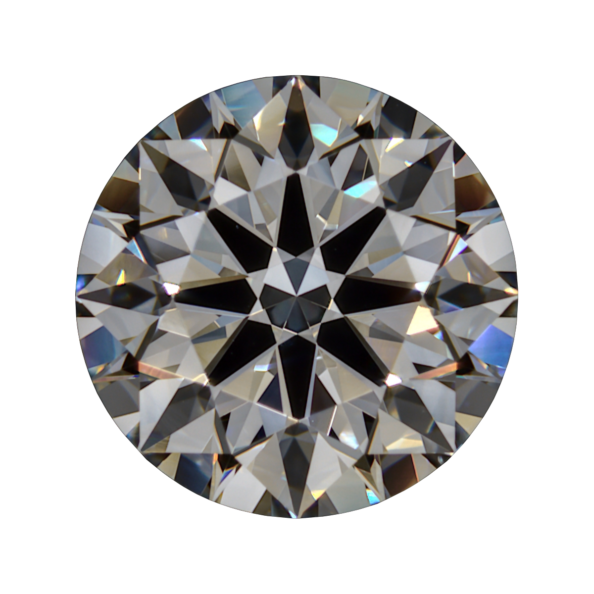 1.32 E VS2 BG Premium Lab Round Diamond - Grown in the USA still