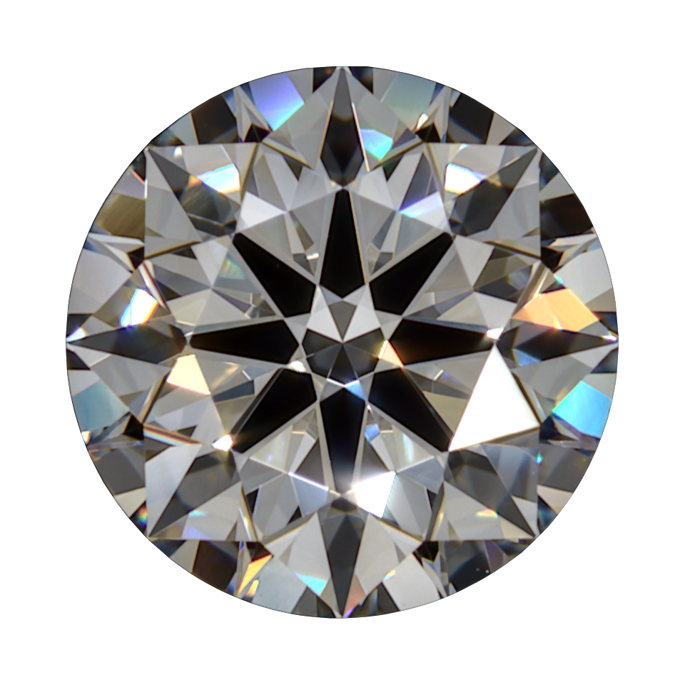 0.86 D VS2 BG Premium Lab Round Diamond - Grown in the USA still