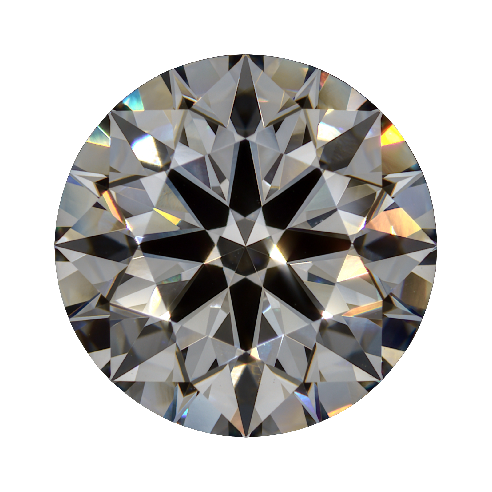 3.57 D VVS2 Brian Gavin Premium Lab Round - Grown in the USA still